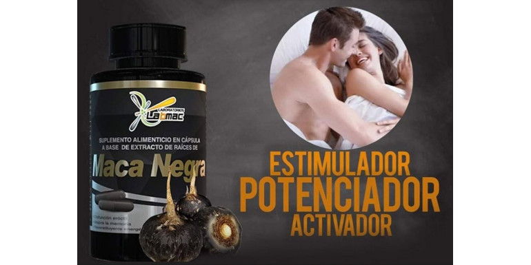 Maca Negra, Suplemento de Raiz de Maca de calidad Premium